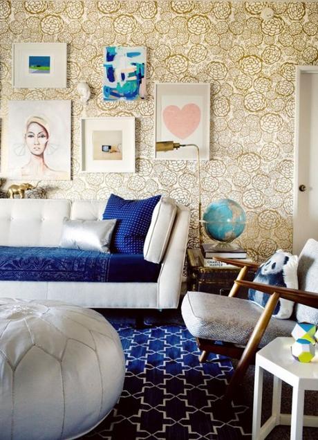 ¿Cómo colocar bien los cuadros en la pared? cuadros, láminas enmarcadas, papel pintado