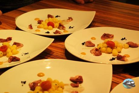 Una experiencia gastronómica en Madrid, el Summumm Gastroespacio Segundo plato