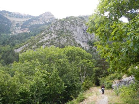 Camino de Santiago. De Canfranc al Puerto de Somport