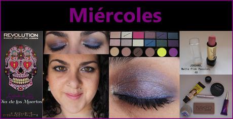 UNA SEMANA CON...MUR, paleta Salvation, Día de los Muertos.(Looks 3,4 y 5) UNA SEMANA CON...MUR, paleta Salvation, Día de los Muertos.(Looks 3,4 y 5)