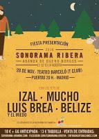 Fiesta de presentación del Sonorama Ribera 2015