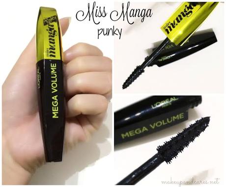 Mega Volume Miss Manga Punky de Loreal . Review y Swatches .