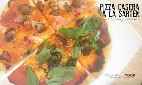 PIZZA CASERA A LA SARTÉN (Margarita / Jamón y Champiñones) PIZZA CASERA A LA SARTÉN (Margarita / Jamón y Champiñones)