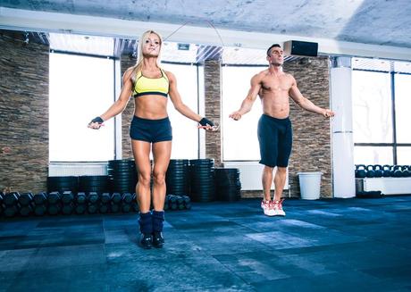 Adelgazar pantorrillas gordas Salta la cuerda Adelgazar pantorrillas gordas Salta la cuerda