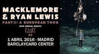 Concierto de Macklemore & Ryan Lewis en Madrid