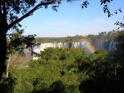 Selva misionera y Cataratas del Iguazú, vistas desde el circuito superior