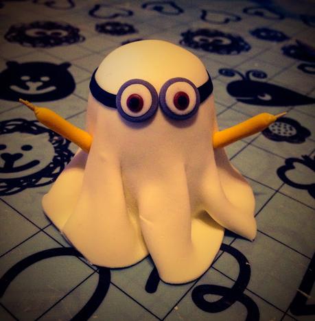 Tarta halloween minions