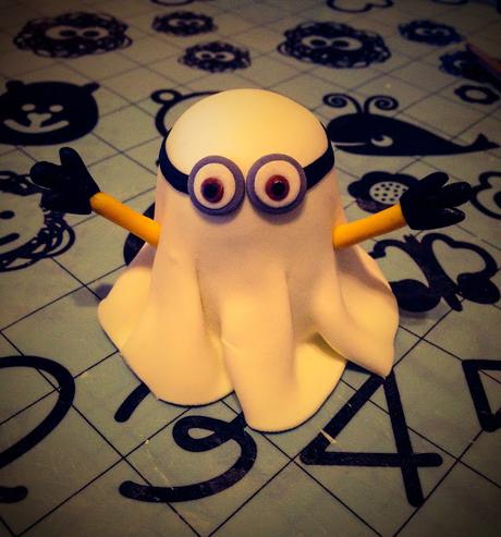 Tarta halloween minions