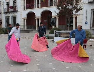 TOREO DE SALÓN EN PLENO CENTRO DE PRIEGO