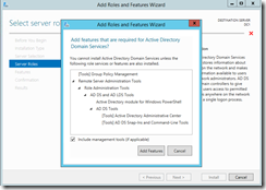 Instalación de controlador de dominio en Windows Server 2012 R2