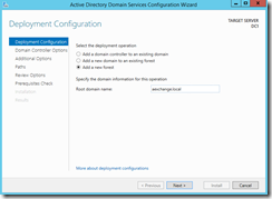 Instalación de controlador de dominio en Windows Server 2012 R2