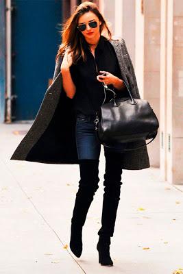 How to wear Black High Boots