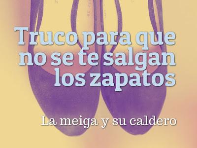 Truco para que no se te salgan los zapatos Truco para que no se te salgan los zapatos