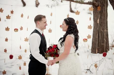 PostBoda entre Nieve, Pétalos y Manzanas. PostBoda entre Nieve, Pétalos y Manzanas.