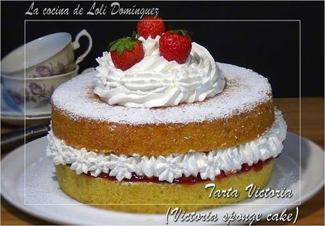 Tarta Victoria (Victoria sponge cake)