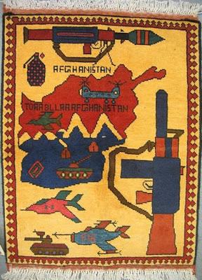 Tejedores afganos están poniendo imágenes de drones en sus alfombras como una forma de protesta silenciosa Tejedores afganos están poniendo imágenes de drones en sus alfombras como una forma de protesta silenciosa