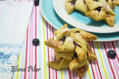 Galletas de lima y arándanos