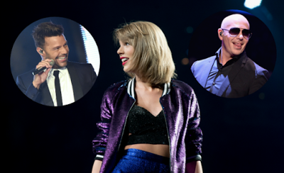 Taylor Swift y 'la vida loca' con Ricky Martin