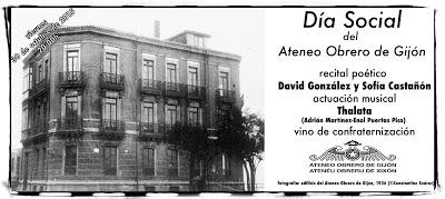 Día Social del Ateneo: Hoy a las 20:00h: Día Social del Ateneo: Hoy a las 20:00h: