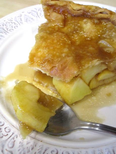 Pastel de manzana y miel - Sin huevo