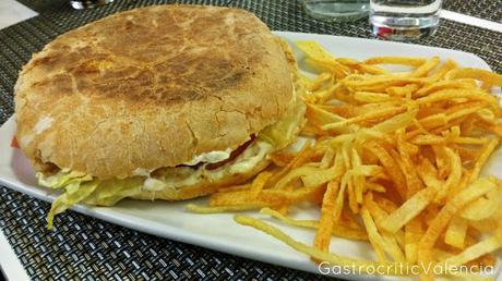 Hamburguesa de buey con foie Hamburguesa de buey con foie
