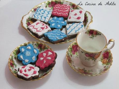 Galletas decoradas con glasa