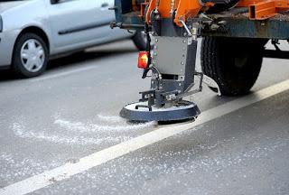 Diputación ya tiene preparada en Almadén la sal para las situaciones adversas de este invierno en las carreteras