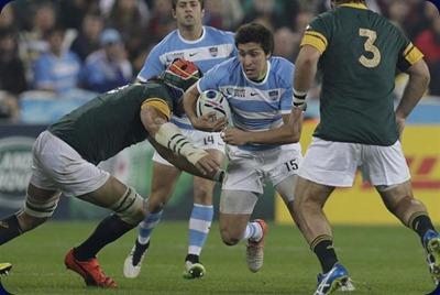Los Pumas cerraron un gran Mundial con una derrota sin atenuantes ante Sudáfrica. Los Pumas cerraron un gran Mundial con una derrota sin atenuantes ante Sudáfrica.