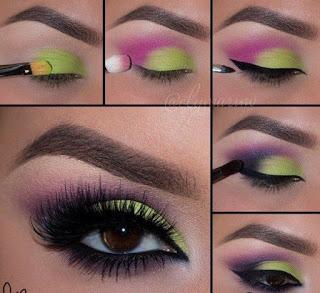 Maquillaje de ojos Tropical Eyes, Nueva tendencia!!