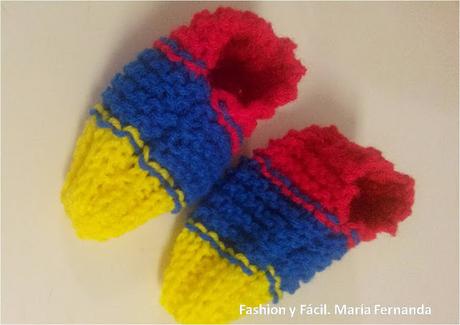 Unos slippers tejidos para soñar (Hand-Knitted slippers to dream)