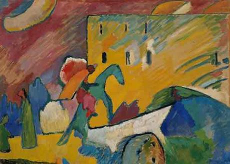 Retrospectiva de Kandinsky en Centro Centro Cibeles Kandinsky. ´Improvisation III´, 1909.