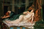 La Muerte de Cleopatra, de Reginald Arthur (1871-1934)
