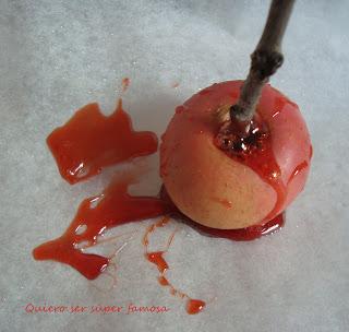 Manzanas caramelizadas Manzanas caramelizadas