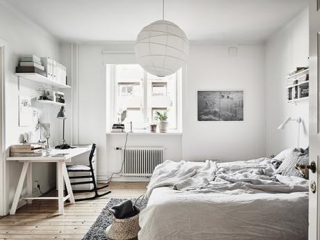 Diseño nórdico en este apartamento de Göteborg