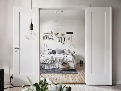 Diseño nórdico en este apartamento de Göteborg