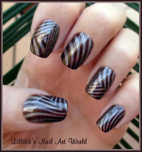 RETO COLORES 3 (Marrón): Zebra Stamping Plate de Yours Cosmetics RETO COLORES 3 (Marrón): Zebra Stamping Plate de Yours Cosmetics