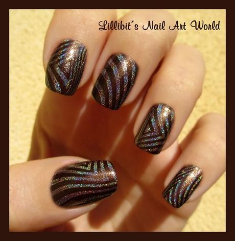 RETO COLORES 3 (Marrón): Zebra Stamping Plate de Yours Cosmetics RETO COLORES 3 (Marrón): Zebra Stamping Plate de Yours Cosmetics