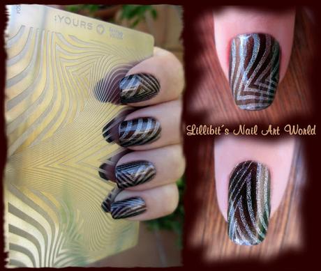 RETO COLORES 3 (Marrón): Zebra Stamping Plate de Yours Cosmetics RETO COLORES 3 (Marrón): Zebra Stamping Plate de Yours Cosmetics