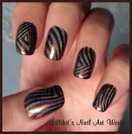 RETO COLORES 3 (Marrón): Zebra Stamping Plate de Yours Cosmetics RETO COLORES 3 (Marrón): Zebra Stamping Plate de Yours Cosmetics