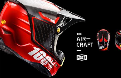 100% presenta su primer casco: el Aircraft 100% presenta su primer casco: el Aircraft