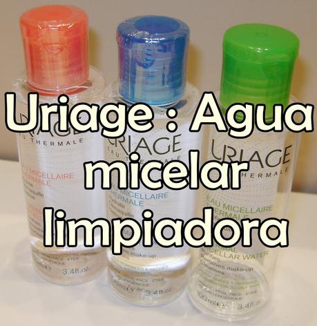 AGUAS MICELARES LIMPIADORAS DE URIAGE