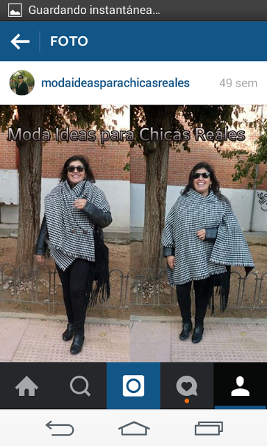 Look con Capa en estampado Pata de Gallo Look con Capa en estampado Pata de Gallo