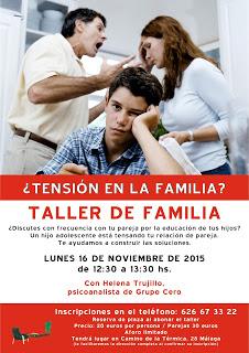 TALLERES DE FAMILIA EN MÁLAGA