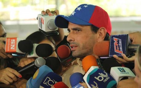 Henrique Capriles: Venezuela quiere cambio Capriles cambio Venezuela