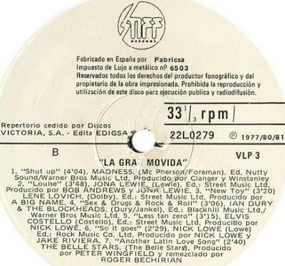 VA -La gran movida Lp 1981