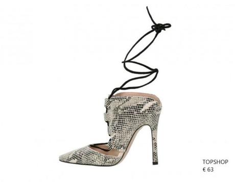 TOPSHOP Zapatos de la temporada, los modelos con cuerdas que màs les gusta a las fashion-adictas...