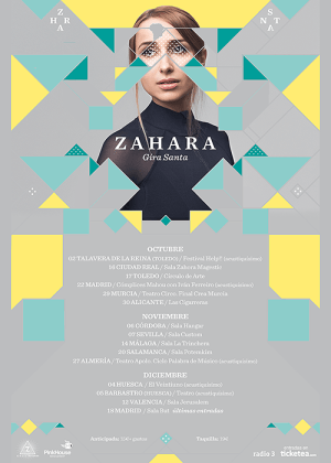 Zahara, gira Santa Zahara, gira Santa