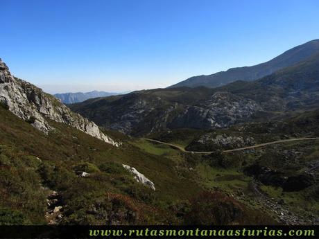 Ruta Jito Escarandi Cueto Tejao: Vista de la pista