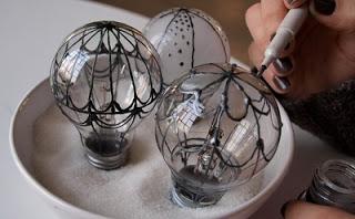 DISEÑO DE GLOBOS HECHOS EN UNA BOMBILLA CASERA DISEÑO DE GLOBOS HECHOS EN UNA BOMBILLA CASERA