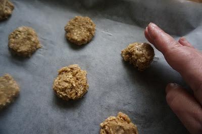 Galletas de avena y nuez